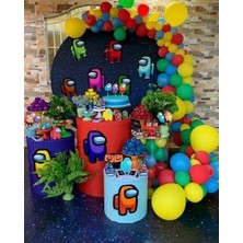 Meri Parti 100 Adet Balon ve Balon Zinciri Konsept Parti