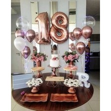 Meri Parti 18 Yaş Doğum Günü Parti Set Balon Parti Set