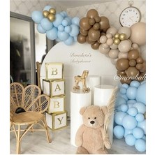 Meri Parti 105 Adet Pastel Özel Gün Konsept Balon Zinciri
