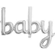 Meri Parti Baby Gümüş Folyo Balon