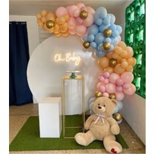 Meri Parti Makaron Balon Konsept Cinsiyet Balon