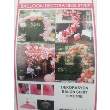 Meri Parti Happy Bırthday Kalihgrafi Banner ve Balon Set Somon Gold Doğum Günü Set