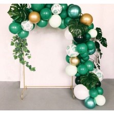 Meri Parti Yeşil Safari Balon Zinciri Seti