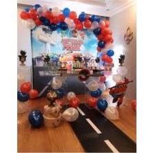 Meri Parti Harika Kanatlar Konsept Doğum Günü Balon ve Balon Zinciri Parti Süslemeleri