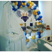 Meri Parti Konsept Doğum Günü Balon ve Balon Zincir Set Parti Süslemeleri