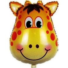 Meri Parti Zürafa Folyo Balon Safari Konsept