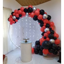 Meri Parti Söz Nişan Arkası Konsept Balon ve Balon Zinciri