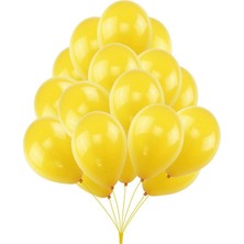 Meri Parti Sarı Balon 10'lu