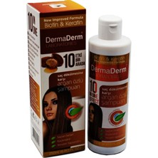 Dermaderm Argan Yağı Özlü Besleyici Şampuan 250 ml Bitki Özlü Tüm Saçlar İçin Özel Formül