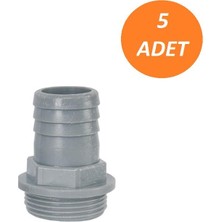 HMC 1 1/4" Pvc Hortum Rekoru (5 Adet)