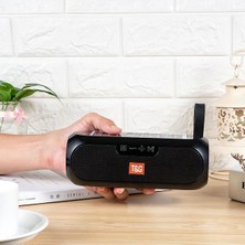 Heptek İletişim  Bluetooth Hoparlör Speaker Güneş Enerjili Fm Radyo Özellikli Aux USB Kart Okuyucu Portlu (TG182)