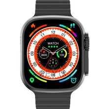 Seyu Watch Watch Ultra Wear Plus Siyah Iphone ve Android Tüm Telefonlara Uyumlu W68+ Akıllı Saat