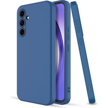 Dexmon Galaxy A54 Kılıf 3D Kamera Korumalı Fit Kalıp Soft Silikon Şık Liquid Case