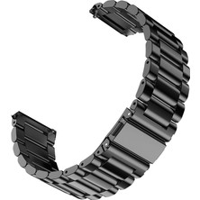 Nihcase Huawei Watch Buds Kordon Metal Sıralı Kordon Krd 04 Siyah