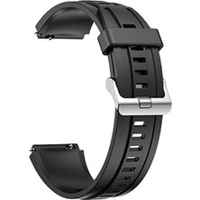 Gpack Huawei Watch Ultimate Kordon Kancalı Mat Klasik Silikon Sc2 Siyah