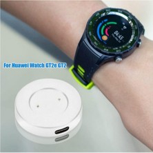 Bastore Huawei Honor Watch Magic , Magic 2 , Dream Akıllı Saat Manyetik USB Hızlı Şarj Kablosu Beyaz