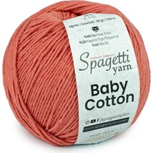 Spagetti Yarn Baby Cotton Mercan El Örgü Ipliği