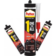 Pattex One For All HT Yapıştırıcı (High Tack) Beyaz Montaj Yapıştırıcısı 460gr.