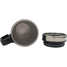 Sedef Silver Kişiye Özel Isim Yazılabilir Hediyelik Isimli 240 ml Paslanmaz Çelik Termos Kulplu Bardak Mug Kahve Çay Thermos Matara