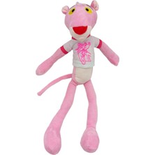 PopŞeker Peluş Pembe Panter Giysili Sevimli Pembe Panter Peluş 45CM.