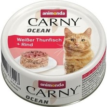 Animonda Carny Ton ve Sığır Etli Kedi Konservesi 80 gr - Farmapets