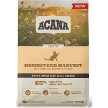 Acana Homestead Harvest Tavuklu ve Hindili Yetişkin Kedi Maması 4,5 kg - Farmapets