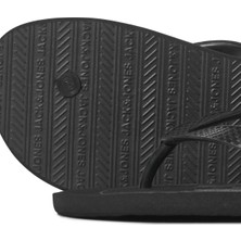 Jack & Jones Erkek Kuru Kafa Desenli Parmak Arası Terlik 12230627
