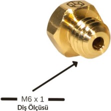 egc Teknoloji Csa 0.2mm Creality Cr-10 Nozzle - Ender-3 Uyumlu