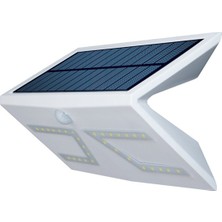 Sourcingasia Mbw Solar Hareket Deksiyon Duvar Lambası 5W Smd IP65 Beyaz Beyaz Kabuk Mavi Atmosfer Işığı () (Yurt Dışından)