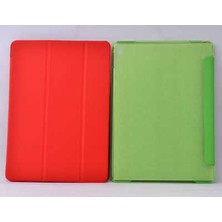 Heptek İletişim Apple Ipad 6. Nesil 9.7" Kılıf Arkası Silikon Pu Deri 360 Koruma A1893 A1954 (Sc.)