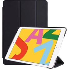 HEPTEKİLETİŞİM Ipad 9. 8. 7. Nesil 10.2" 2021 Kılıf Arkası Silikon Pu Deri 360 Koruma A2602 A2603 A2604 A2605 (Sc.)