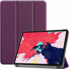 HEPTEKİLETİŞİM Ipad Air 5 10.9" 2022 M1 Kılıf Arkası Silikon Pu Deri 360 Koruma A2588 A2589 A2591 (Sc.)