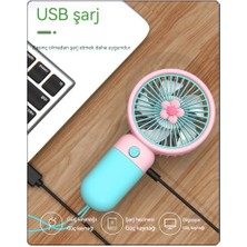 Givelong USB Mini El Fanı - Mavi (Yurt Dışından)