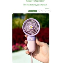 Givelong USB Mini El Fanı - Pembe (Yurt Dışından)