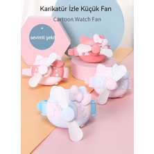 Zehraa USB Mini El Fanı - Pembe (Yurt Dışından)