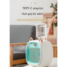 Zehraa USB Mini El Fanı - Sarı (Yurt Dışından)