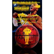 Fusite Basketbol Topu Kobe Bryant Black Mamba Sınırlı Sayıda Hatıra Modeli No. 6 Ilk ve Orta Okul Oyunu Basketbolu Iç ve Dış Mekan Basketbolu (Yurt Dışından)