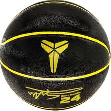 Fusite Basketbol Topu Kobe Bryant Y Standart Siyah Altın Basketbol No. 7 Kişilik Yakışıklı Aşınmaya Dayanıklı Basketbol (Yurt Dışından)
