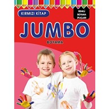 Parıltı Yayınları Jumbo Boyama - Kırmızı Kitap