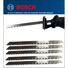 Bosch - Tilki Kuyruğu Bıçağı S 1211 K - Buz ve Kemik Kesme 2608652900 5'li Paket