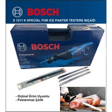 Bosch - Tilki Kuyruğu Bıçağı S 1211 K - Buz ve Kemik Kesme 2 608 652 900 4'lü Paket