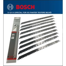 Bosch - Tilki Kuyruğu Bıçağı S 1211 K - Buz ve Kemik Kesme 2 608 652 900 9'li Paket