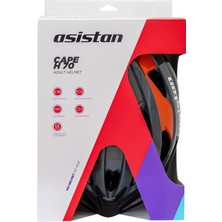 Asistan Cape H70 Kask Gri- Turuncu ( M Beden )