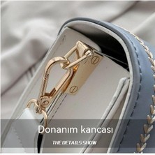 Prodigy Toy Kadın Omuz Çantası Crossbody Çanta Pu Deri Toka (Yurt Dışından)