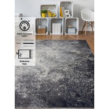 Konfor Halı Konfor Vintage 7651 Gri Dokuma Halı 80 x 150 cm