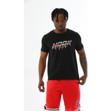 Hook Active Erkek Baskılı Kısa Kollu Tshirt