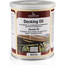 Borma Wachs Decking Oil Hd/danish Oil - Dek Yağı