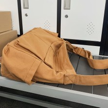 Laıbmfc Tuval Crossbody Çantası - Kahverengi (Yurt Dışından)