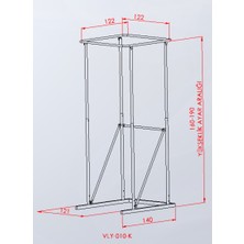 Assa Spor VLY-010-K Voleybol Potası (Kare Model)