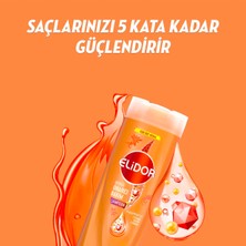 Elidor Superblend Saç Bakım Şampuanı Güçlü ve Parlak E Vitamini Makademya Yağı Kolajen 400 ml x2